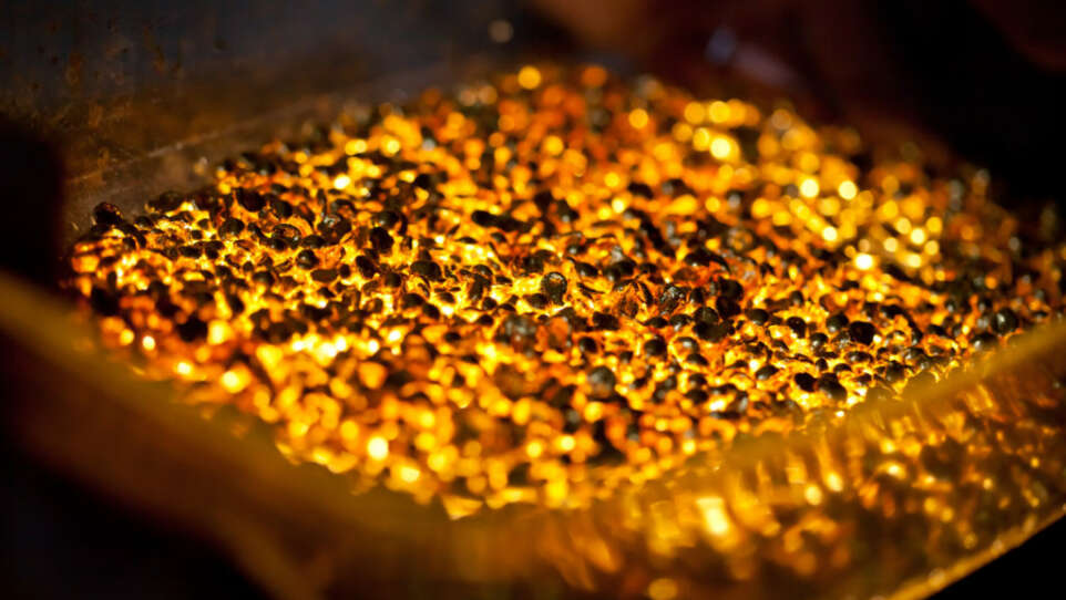 Over 3% growth in gold price from one month ago