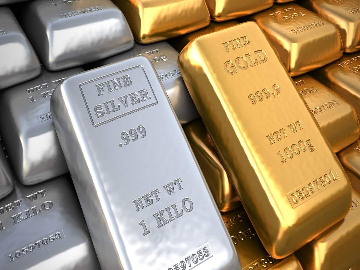 Gold price drops as trade concerns ease, while silver price rallies