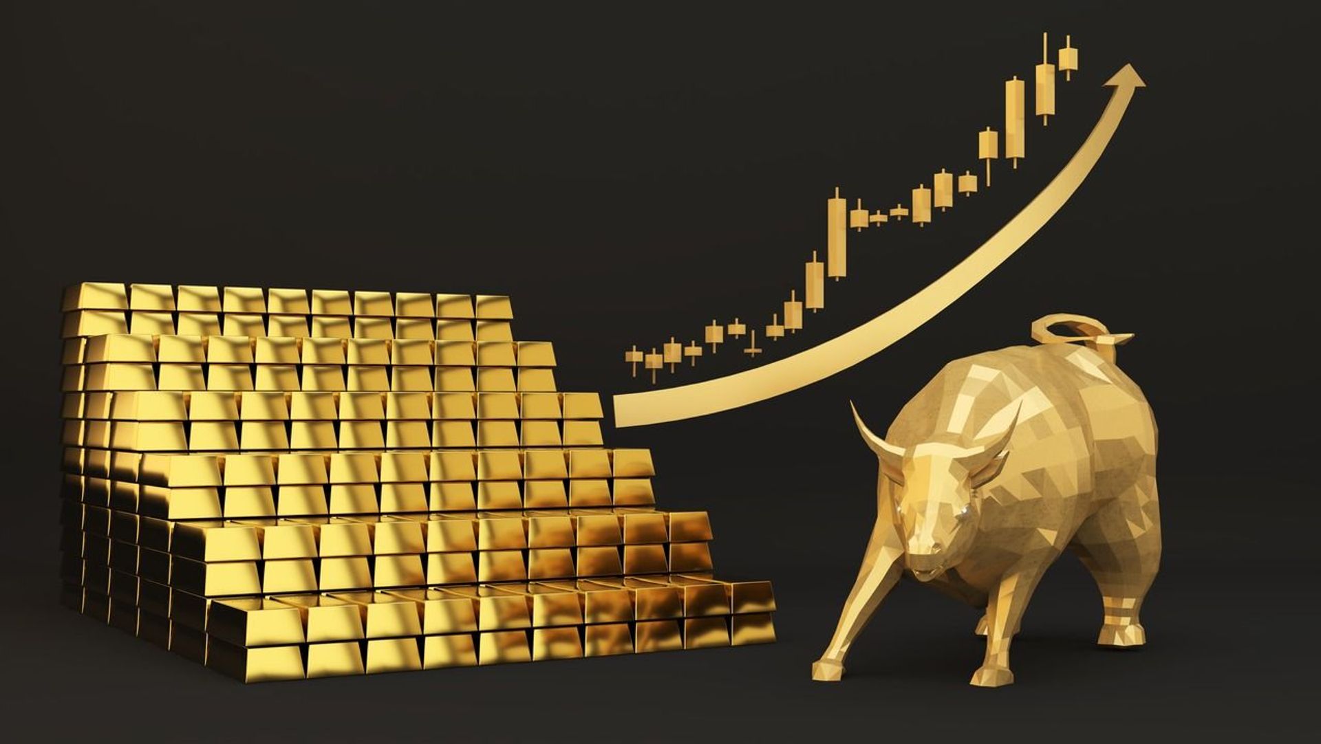 Gold price rises as US yields drop on stagflation fears
