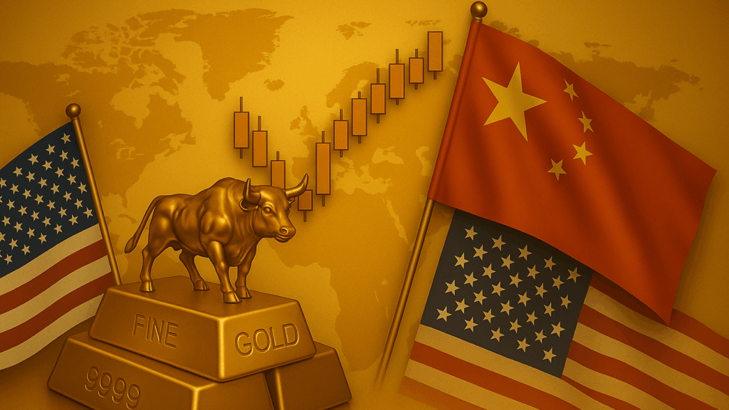 Gold continues to hold its own as markets continue to digest improving US-Chinese trade relations