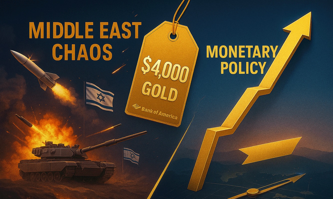 Middle East chaos won’t drive gold prices to $4,000, but this will – Bank of America
