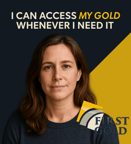 With FirstGold, your physical bullion is entirely yours.