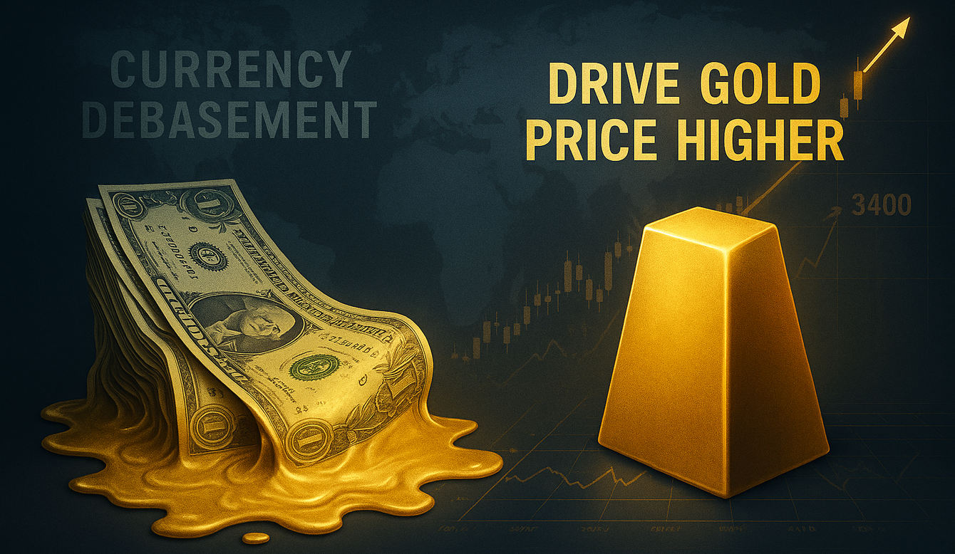 Currency debasement will drive gold price higher