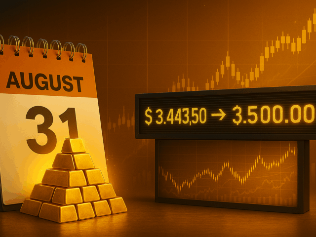 Gold price ending August at record highs: All eyes now on $3,500