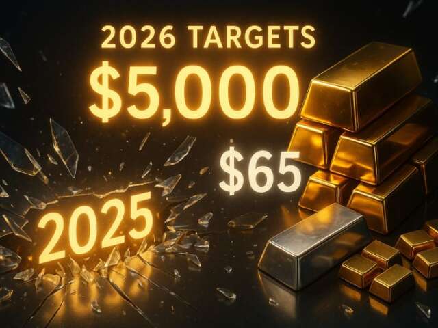 Bank of America calls for $5000 gold and $65 silver in 2026