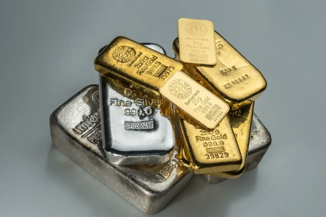 Gold price near steady, silver down on profit taking