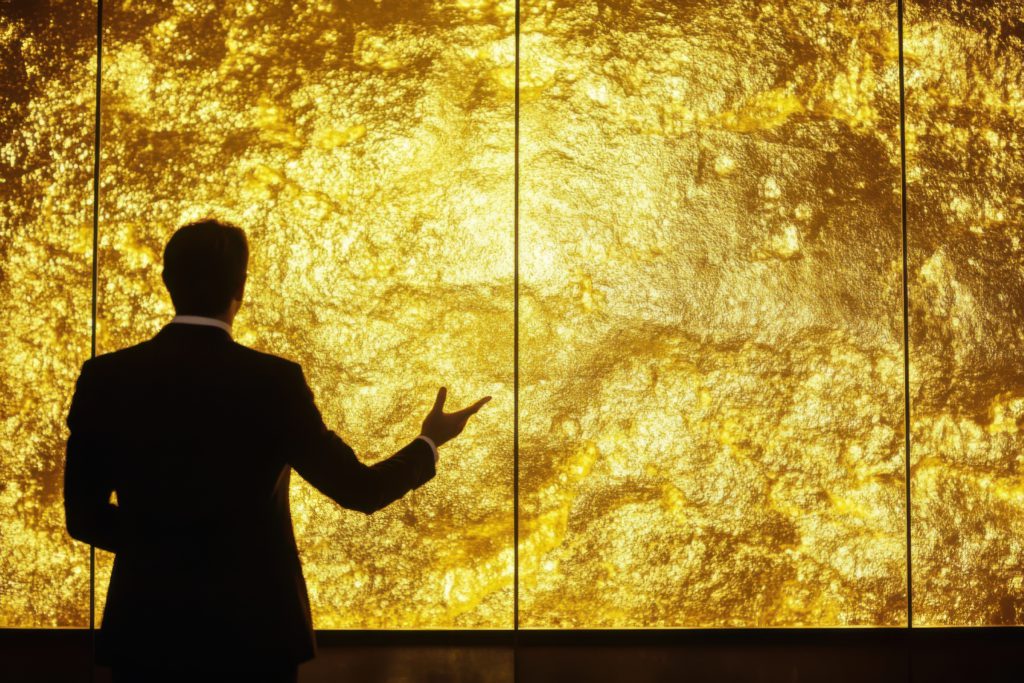 Gold price notches new record above $4,100