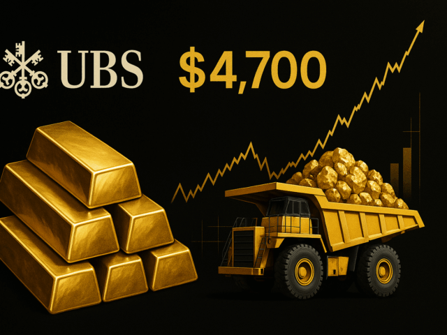 Gold price will go to $4,700/oz, miners will rise even faster by Q1 2026 – UBS’ Khandelwal