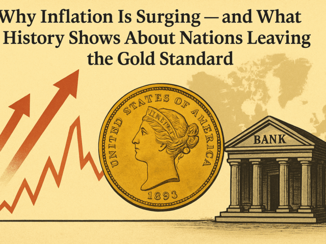 Why Inflation Is Surging — and What History Shows About Nations Leaving the Gold Standard