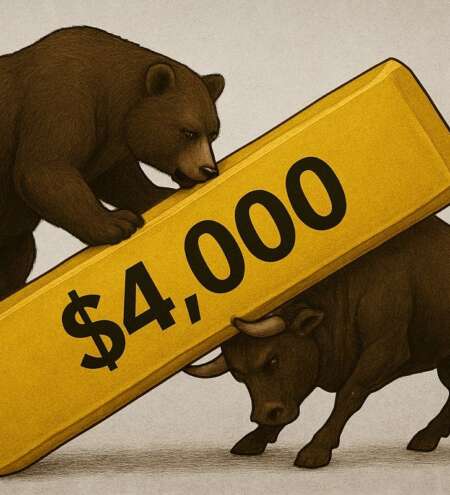 Wall Street finely balanced on the fence, Main Street leans bullish on gold with meaningful data on the docket next week