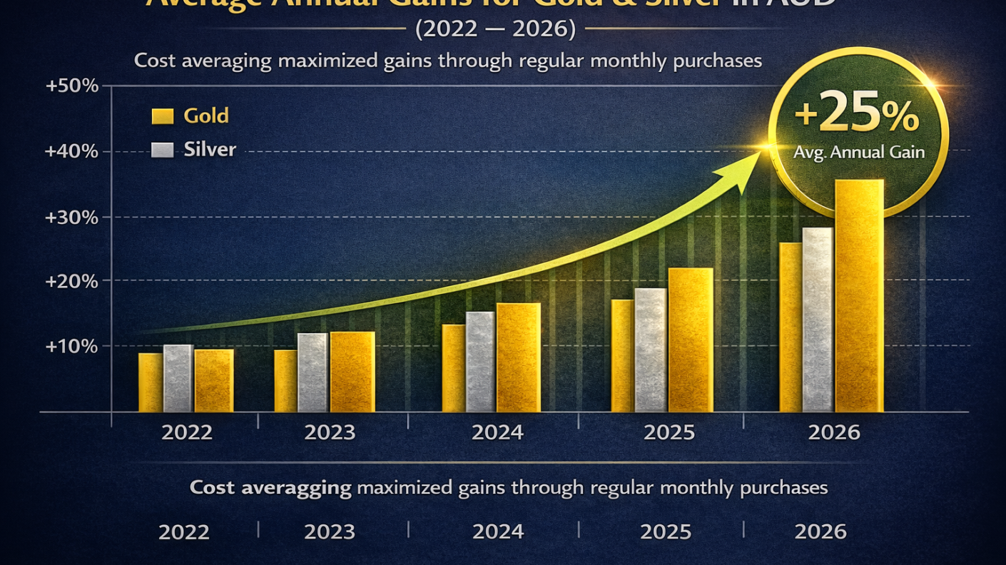 Gold & Silver Prices in AUD: 2022–2026