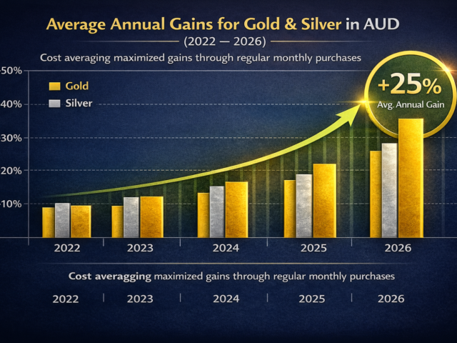 Gold & Silver Prices in AUD: 2022–2026 — How Smart Buying Strategies Have Paid Off