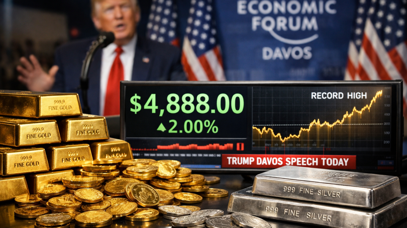 Gold Surges to New Record High as Safe-Haven Demand Soars