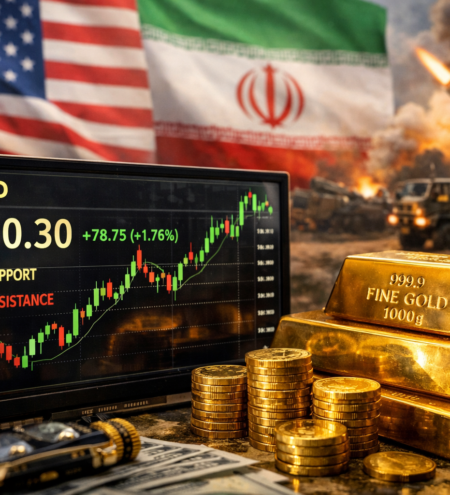 Gold as Safe-Haven Demand Builds