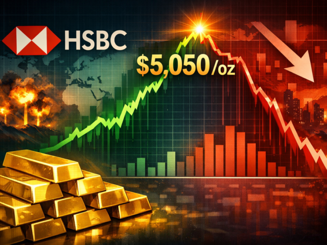 Gold price could reach $5,050/oz in H1 2026, but H2 correction could be deeper – HSBC