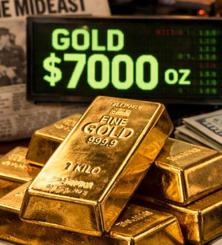 Gold on Track for $US7,000 as 1970s-Style Supercycle Re-Emerges