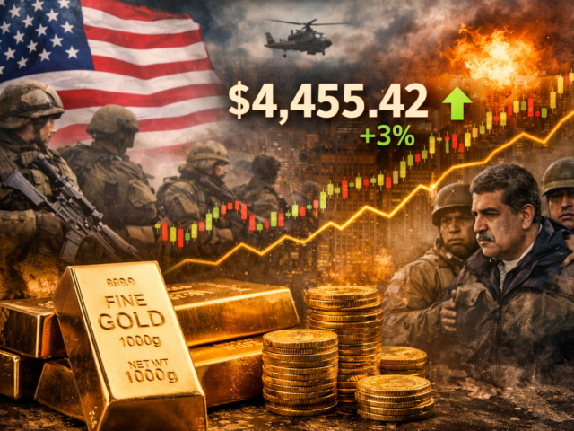 Gold Jumps as Geopolitical Tensions Drive Safe-Haven Demand
