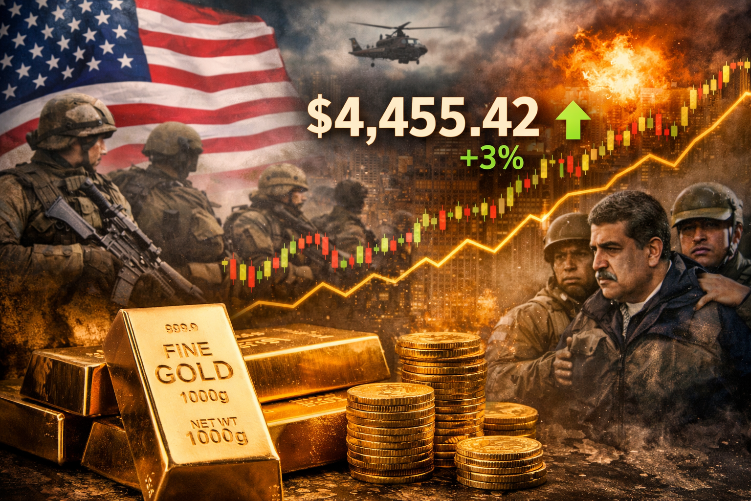 Gold Jumps as Geopolitical Tensions Drive Safe-Haven Demand - FirstGold