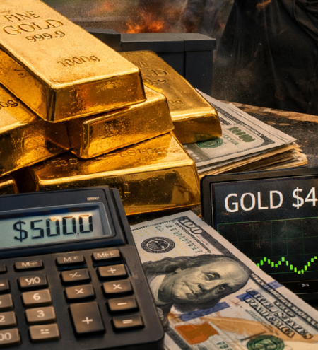 Gold, protest, and economic turmoil