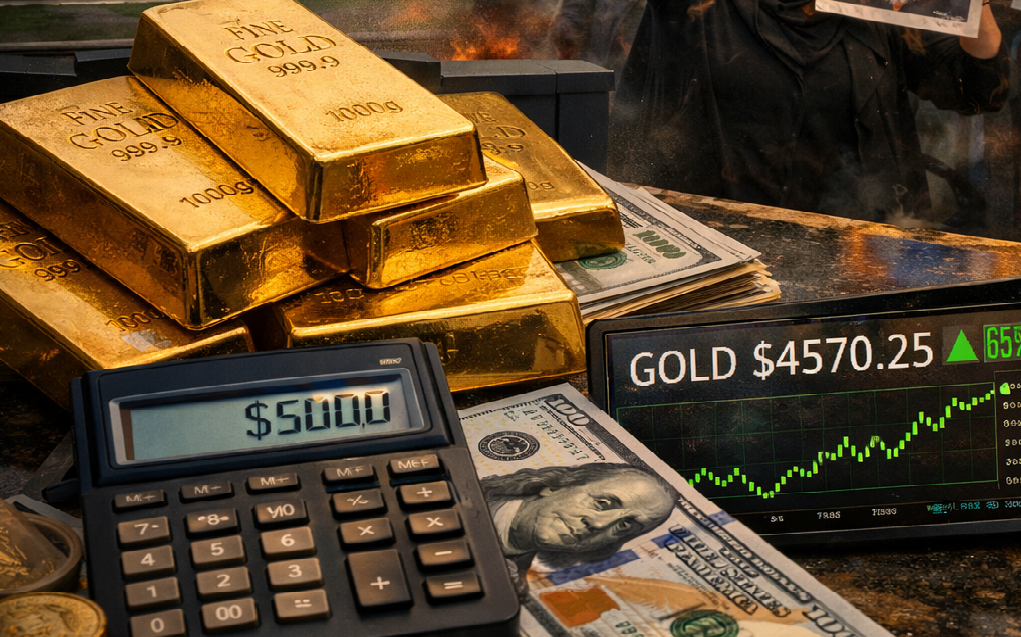 Gold, protest, and economic turmoil