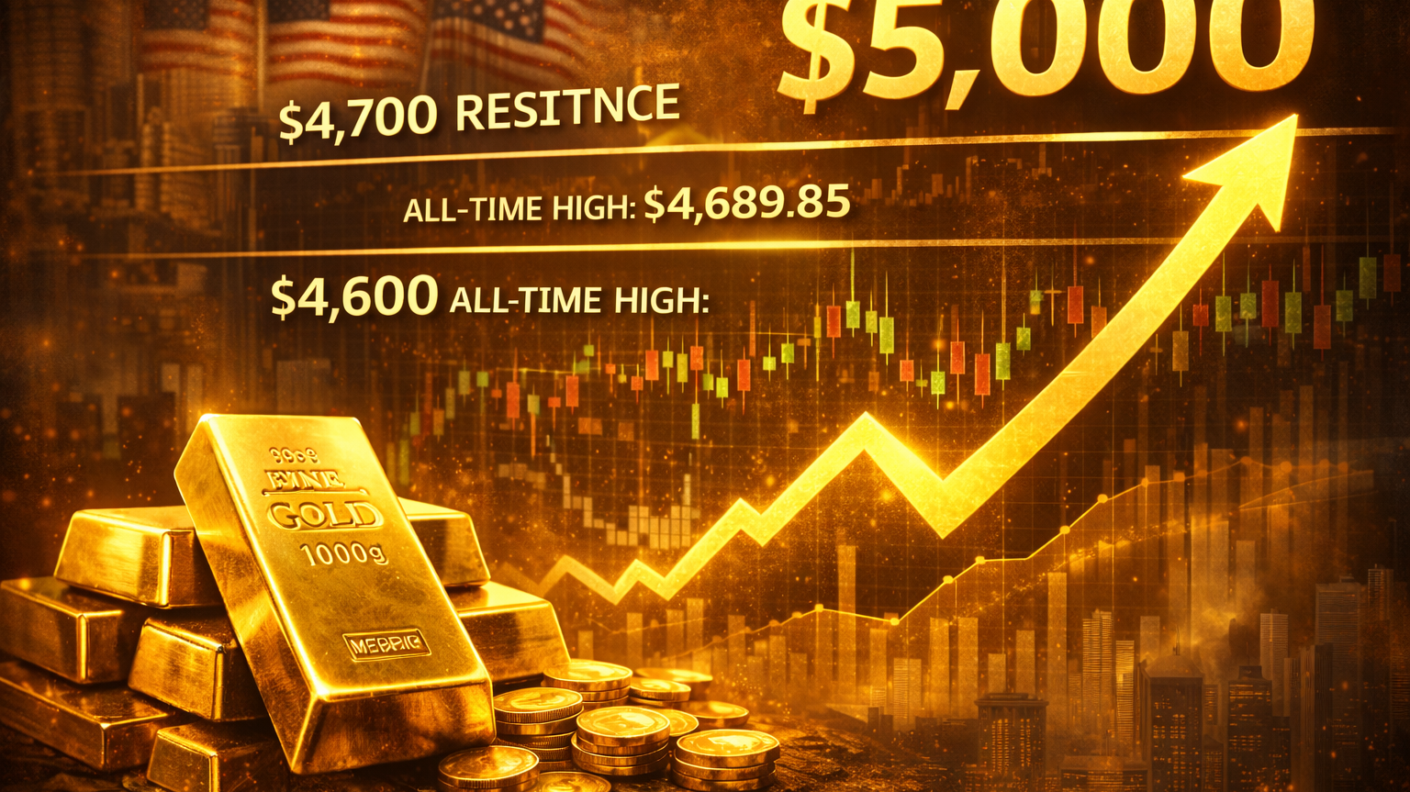 Gold rally near $5,000 target