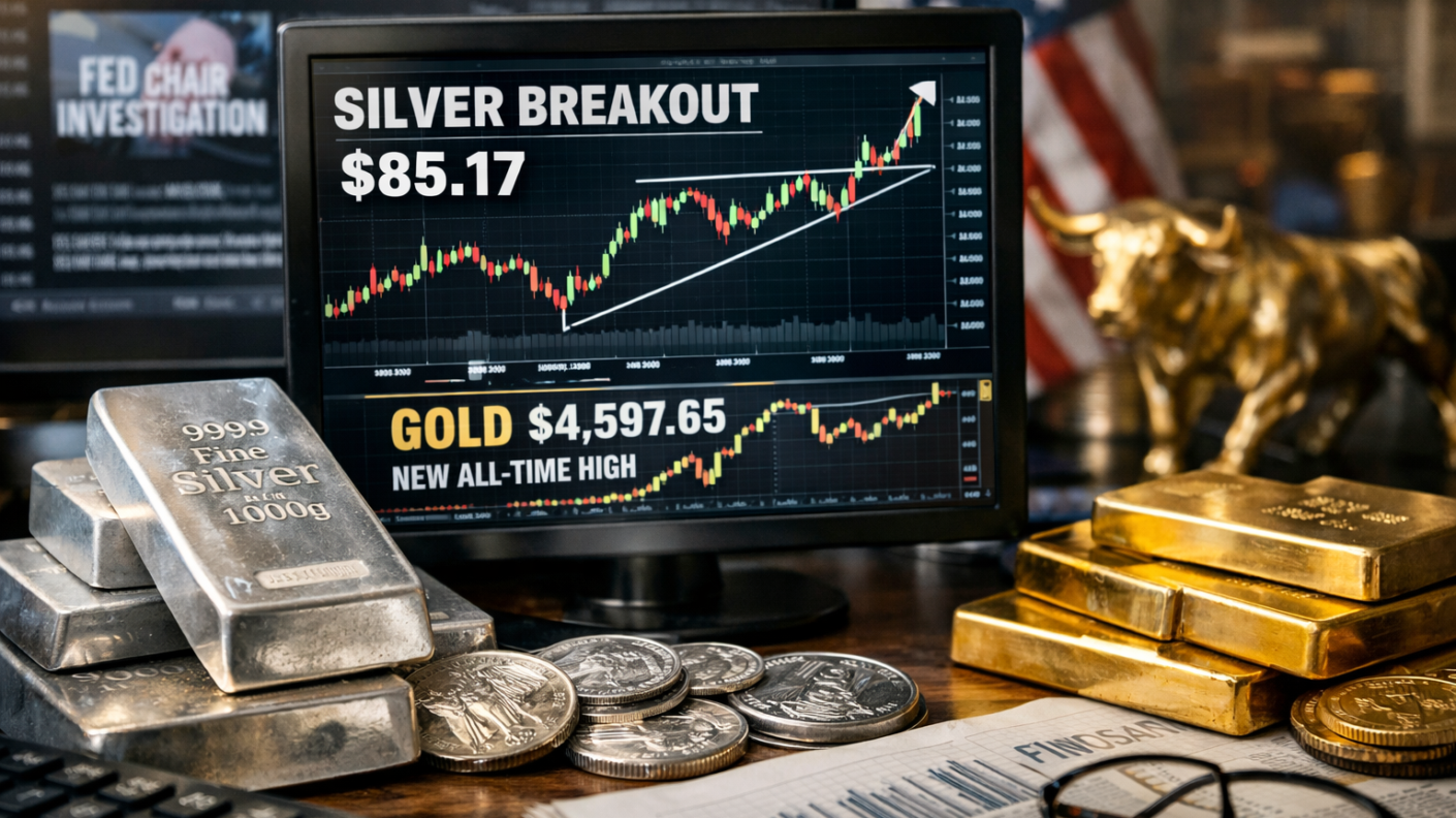 Silver Breaks Out as Momentum Builds Across Precious Metals