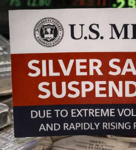 U.S. Mint Suspends Silver Sales Amid Extreme Price Volatility
