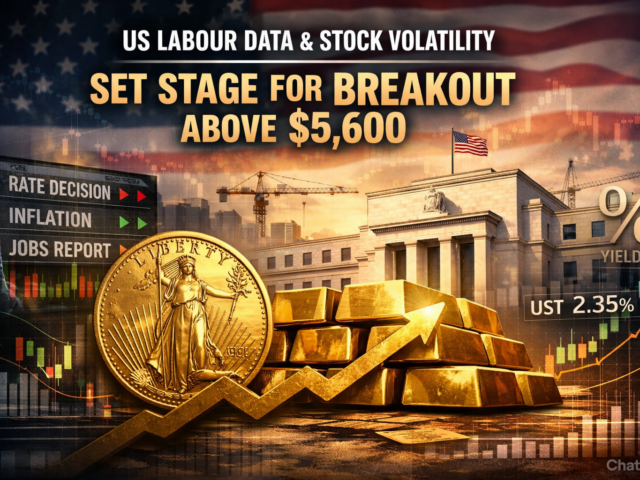 US Labour Data and Stock Volatility Set Stage for Breakout Above $5,600
