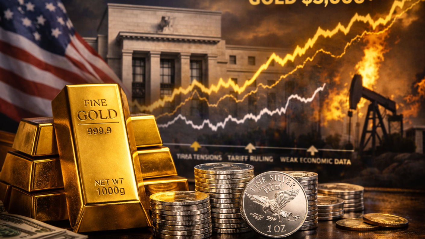 Thin Holiday Trade Pushes Gold to Weekly Low — Before Sharp Rebound