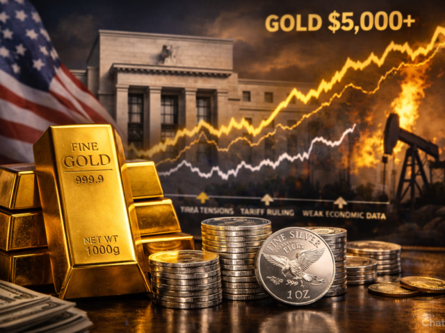 Gold Holds Firm Near $5,000 as Fed Split and Middle East Tensions Drive Safe-Haven Demand