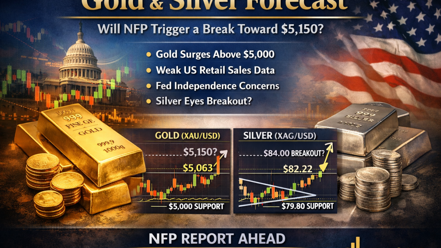 Gold and silver market preview