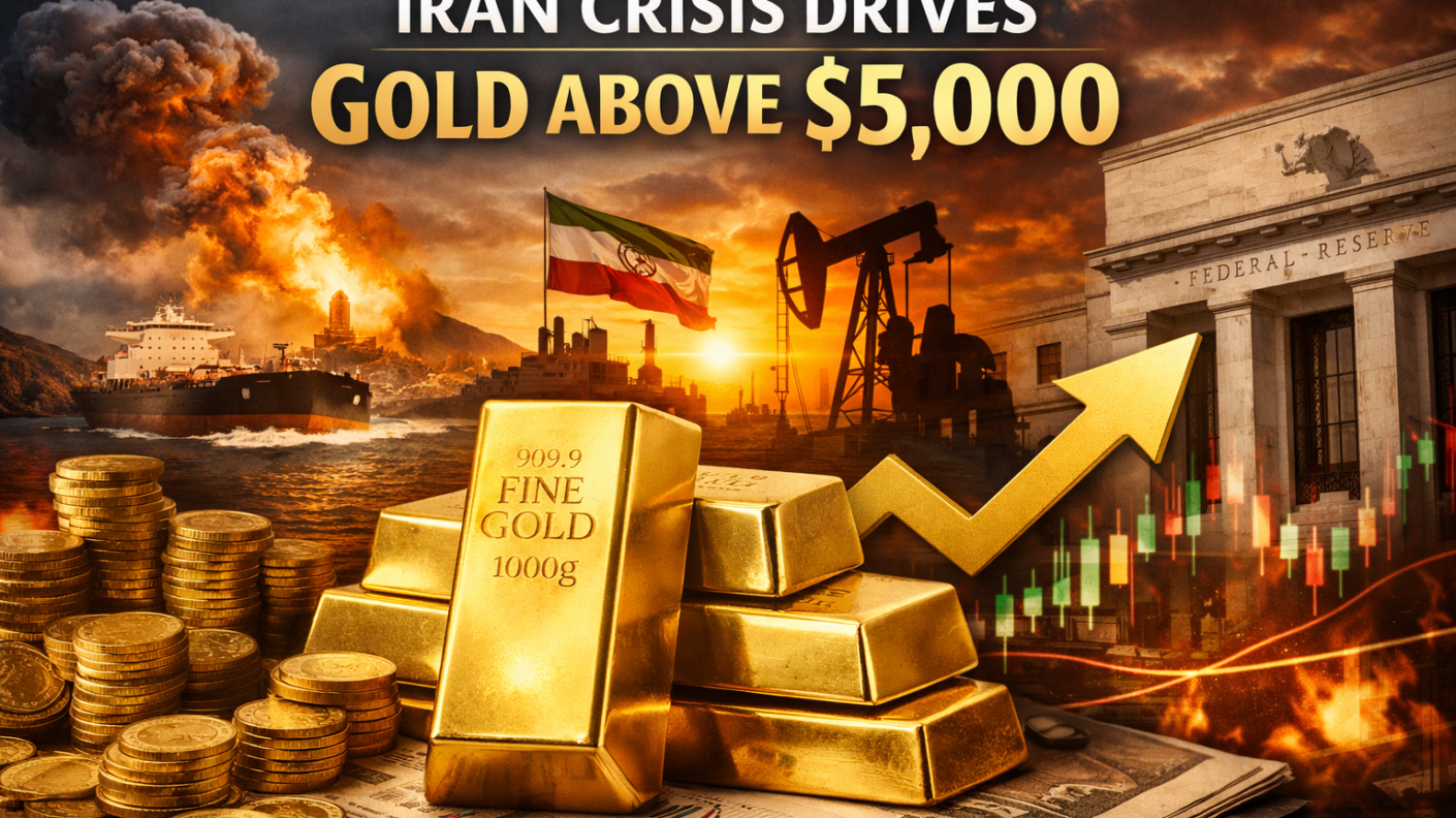Gold price surge amid crisis events