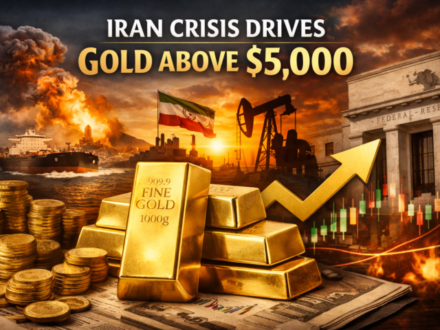Iran Crisis Drives Gold Above $5,000 – Historic Surge Reshapes Global Markets