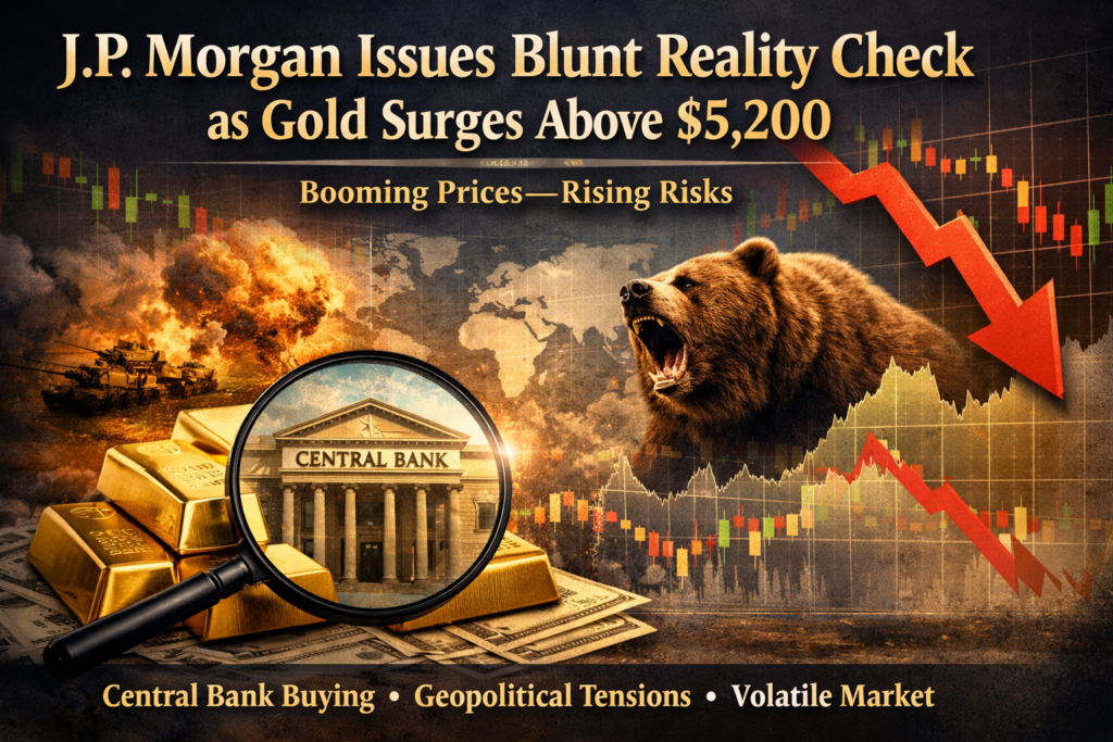 J.P. Morgan Issues Blunt Reality Check as Gold Surges Above $5,200 ...