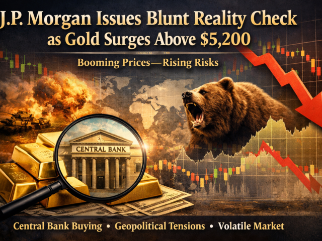 J.P. Morgan Issues Blunt Reality Check as Gold Surges Above $5,200