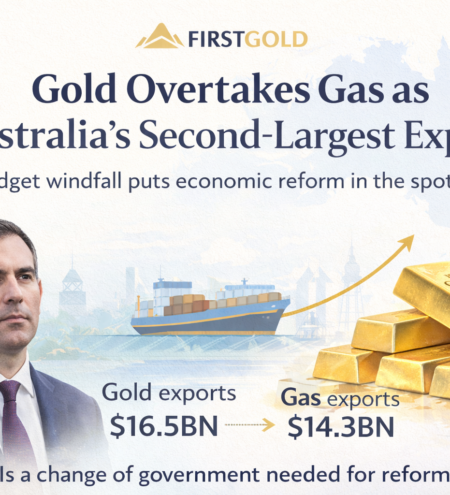 Gold tops gas in export race