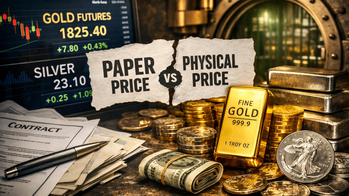 Paper price vs physical price debate