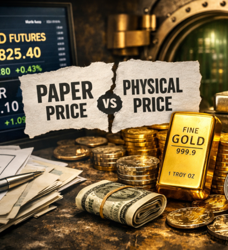 Paper price vs physical price debate