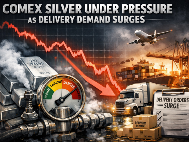 COMEX Silver Under Pressure as Delivery Demand Surges