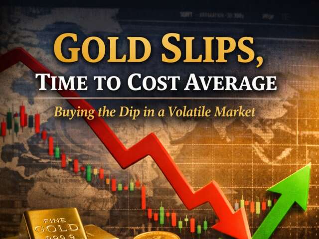 Gold Slips on Stronger Dollar and Rate Expectations – Why Cost Averaging Makes Sense Now