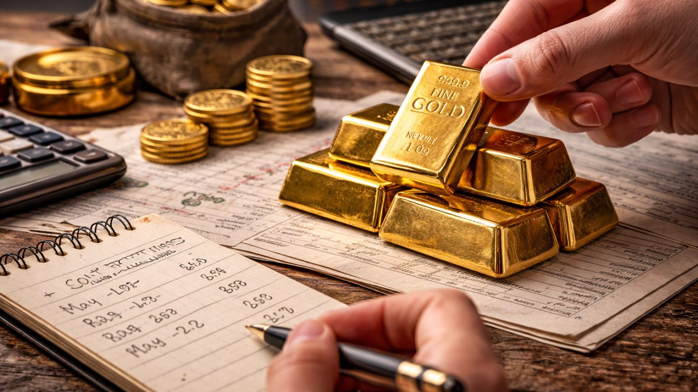 Gold investment strategy in action
