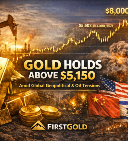 Gold market rises amid global tensions