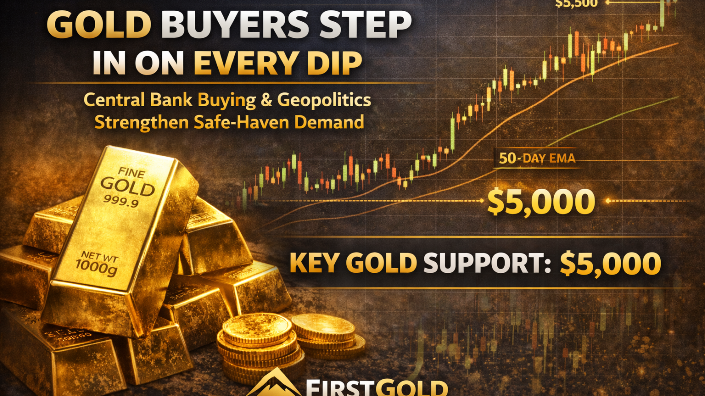 Gold market update: key support analysis