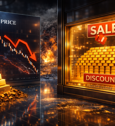 If you aren’t buying gold in this correction, you never will