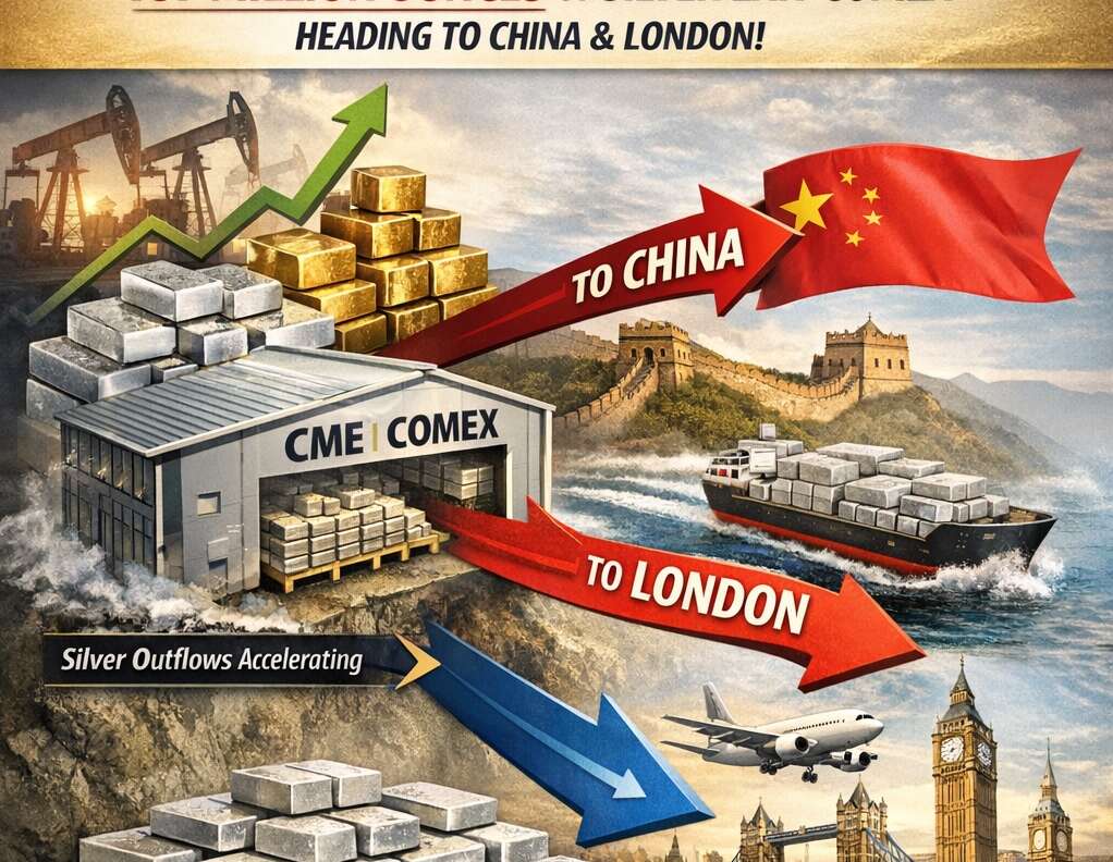 Physical Silver Leaves CME in Record Flows