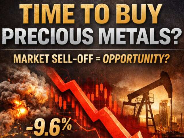 FirstGold News | Gold’s Sharp Sell-Off: A Rare Opportunity to Accumulate Physical Wealth