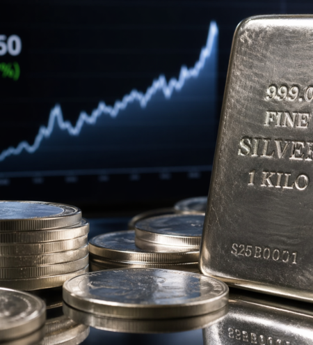 Bank of America Forecasts Silver Could Reach $135–$309 by End of 2026