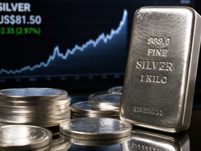 Bank of America Forecasts Silver Could Reach $135–$309 by End of 2026