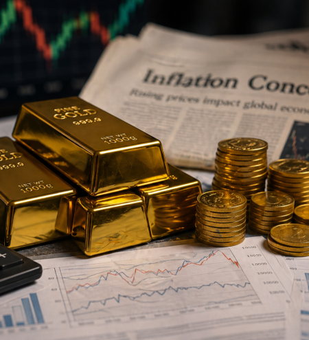 Gold Extends Decline Ahead of Fed Decision as Inflation Fears Dominate