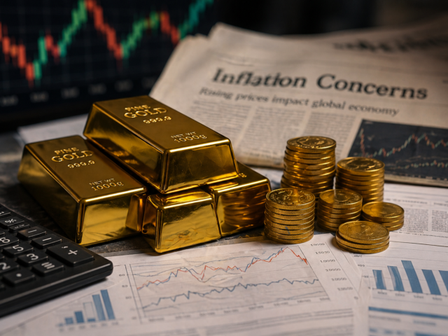 Gold Extends Decline Ahead of Fed Decision as Inflation Fears Dominate